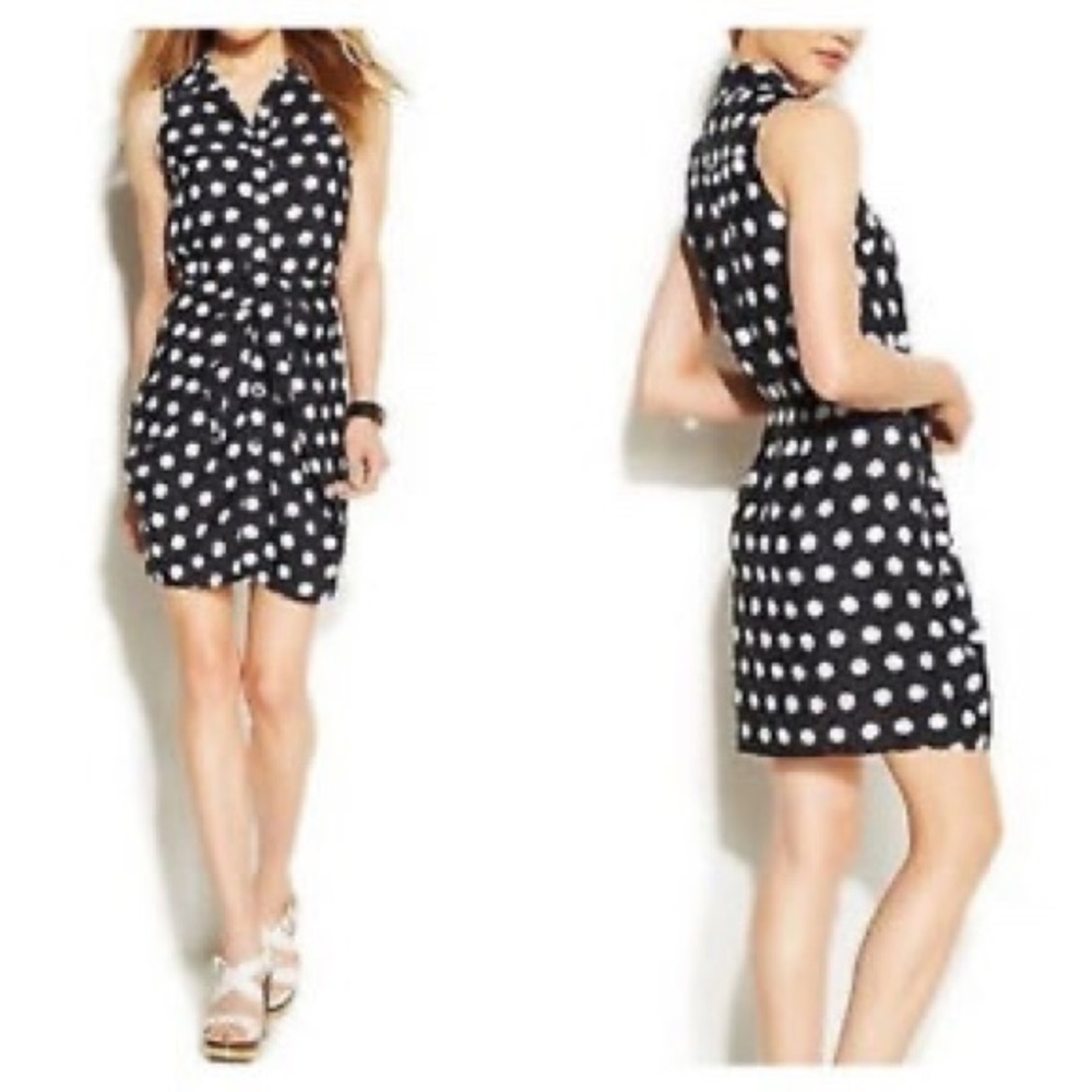 Michael Michael Kors sleeveless shirtdress